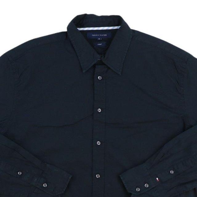 Tommy Hilfiger Men's Shirt - Black - XL on Productcaster.