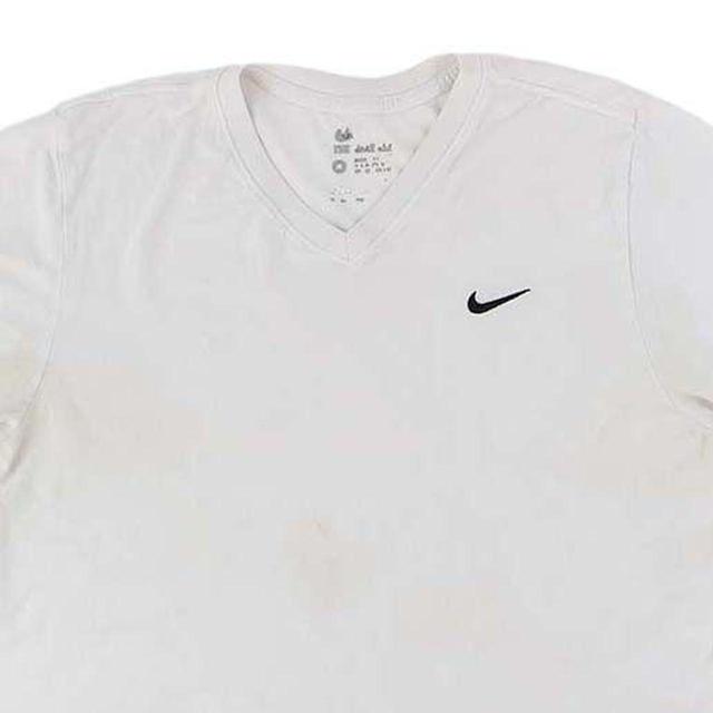 Nike Men's T-shirt - White - M on Productcaster.