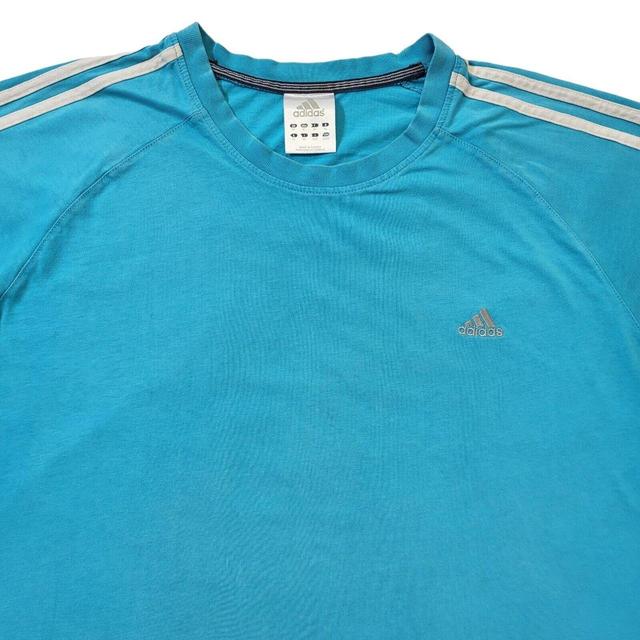 Adidas Men's T-shirt - Blue - XL on Productcaster.