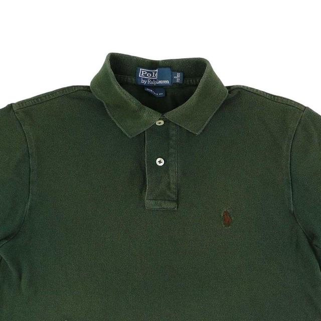 Ralph Lauren Men's Polo shirt - Green - S on Productcaster.