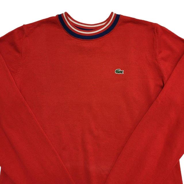 Lacoste Women's Jumper - Red - 10 on Productcaster.