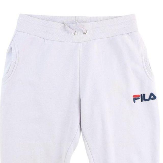 Fila Women's Sweatpants - White - M on Productcaster.