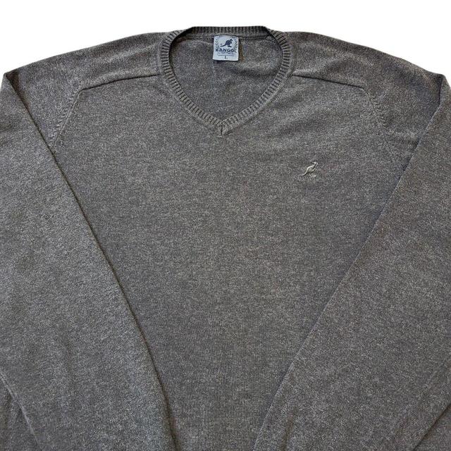 Kangol Men's Jumper - Grey - L on Productcaster.