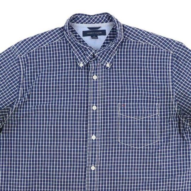 Tommy Hilfiger Men's Shirt - Blue - L on Productcaster.