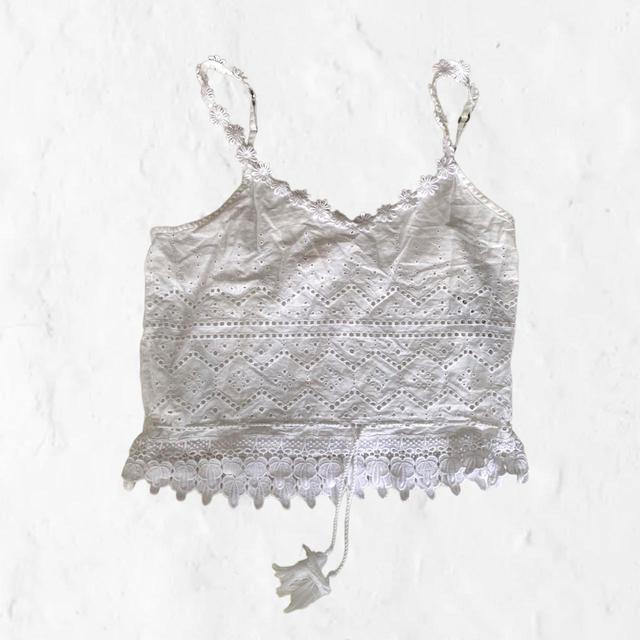 Hollister Co. Women's Top - White - S on Productcaster.