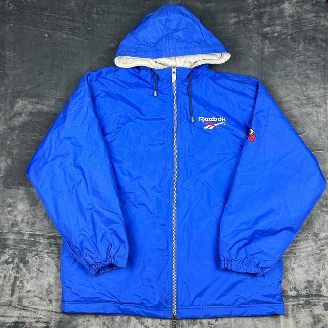 Reebok Men's Bomber Jacket - Blue - M on Productcaster.