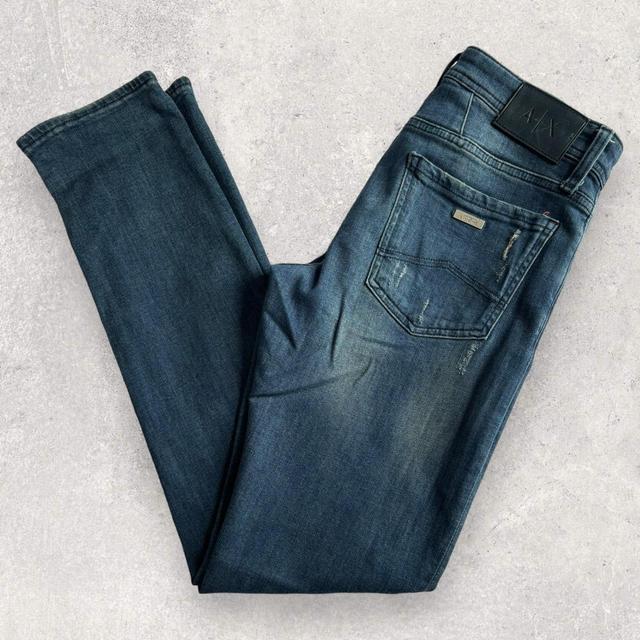 Armani Exchange Men's Skinny Jeans - Blue - 31" on Productcaster.