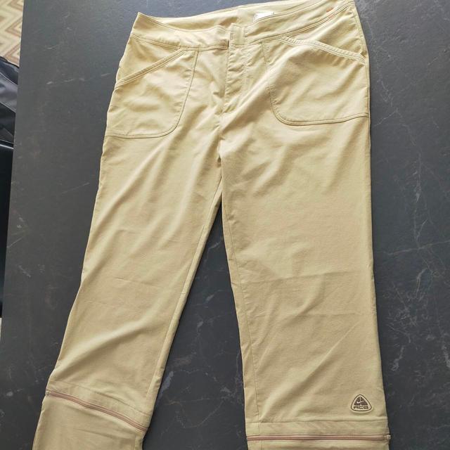 Women's Low rise Trousers - Tan - M on Productcaster.