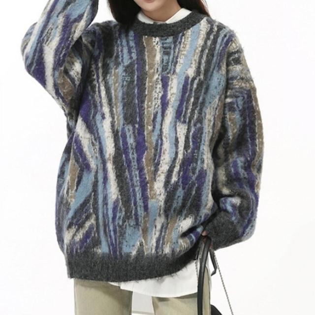 Men's Jumper - Blue - XL on Productcaster.