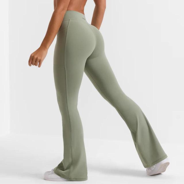 Oh Polly Women's Leggings - Khaki/Green - M on Productcaster.