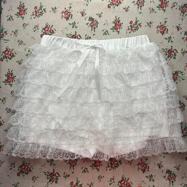 Women's Party Skirt - White - M on Productcaster.