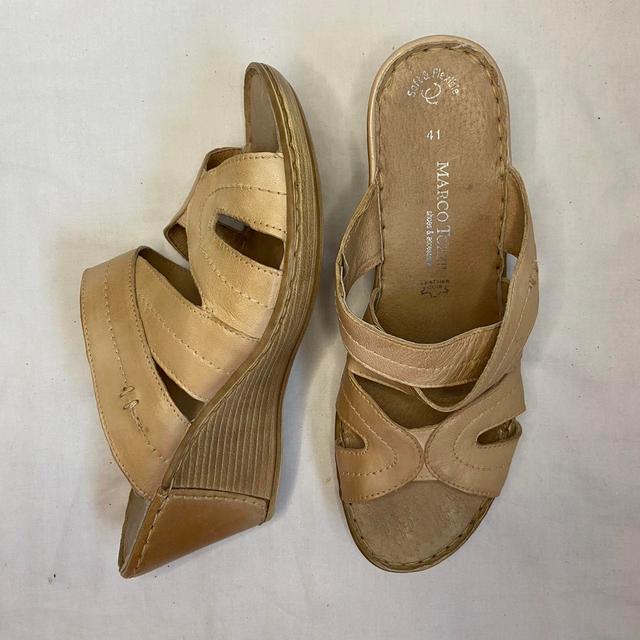 Marco Tozzi Women's Sandals - Tan - UK 7.5 on Productcaster.