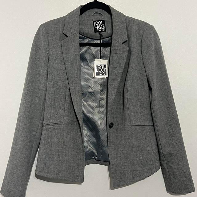 Debenhams Women's Blazer Jacket - Grey - M on Productcaster.