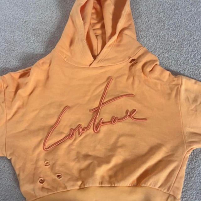 The Couture Club Women's Hoodie - Orange - 4 on Productcaster.