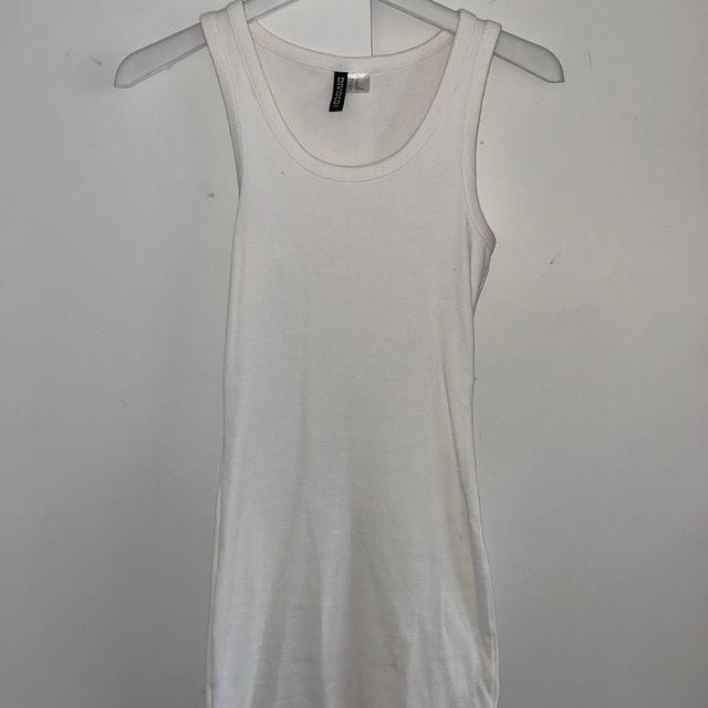 H&M Women's Dress - White - 6 on Productcaster.