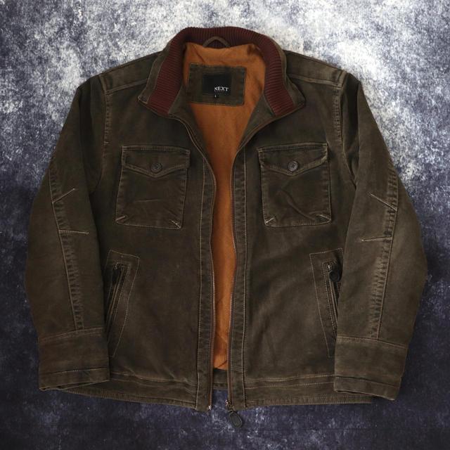 Next Men's Jacket - Khaki/Brown - L on Productcaster.