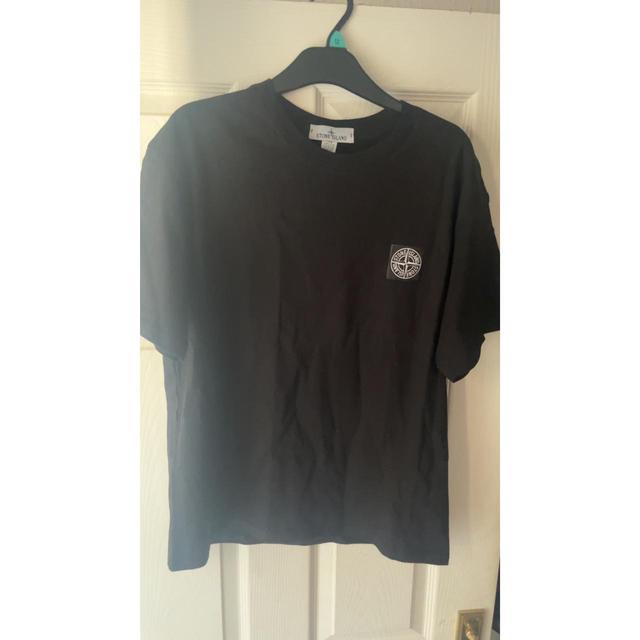 Stone Island Men's T-shirt - Black - M on Productcaster.