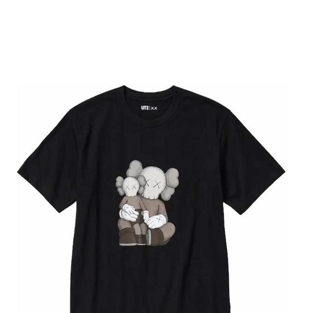 UNIQLO Men's T-shirt - Black - L on Productcaster.