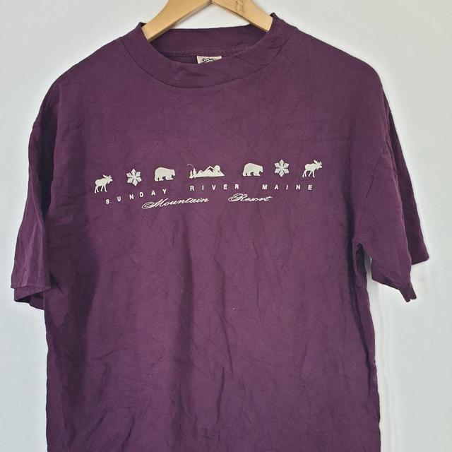 Eagle Women's T-shirt - Burgundy/Purple - 12 on Productcaster.