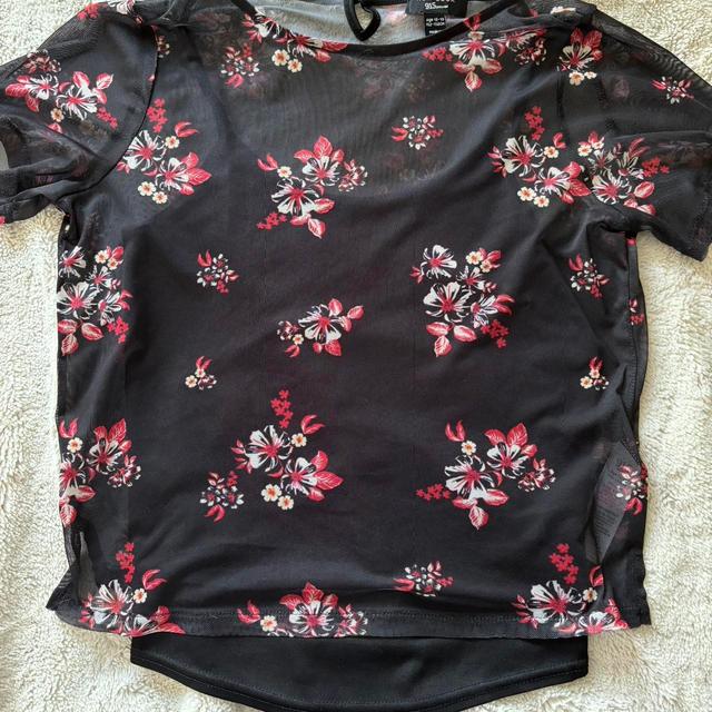 New Look Women's Blouse - Black/Multi - S on Productcaster.