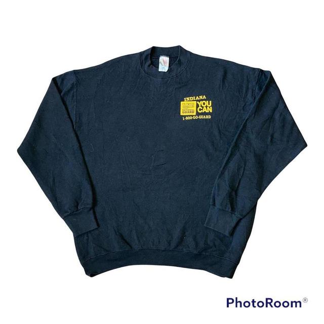 Fruit of the Loom Men's Sweatshirt - Black - XL on Productcaster.