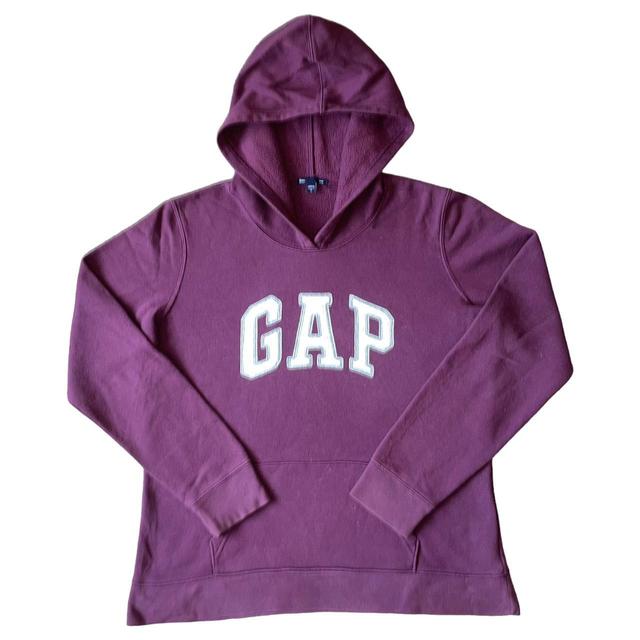 Gap Women's Hoodie - Burgundy - M on Productcaster.