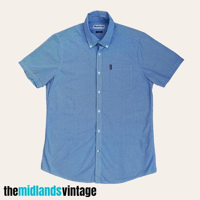 Barbour Men's Shirt - Blue - M on Productcaster.