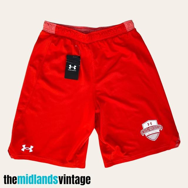 Under Armour Men's Shorts - Orange - S on Productcaster.