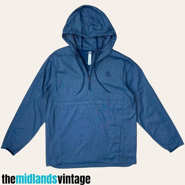 Adidas Men's Lightweight Jacket - Navy/Blue - L on Productcaster.