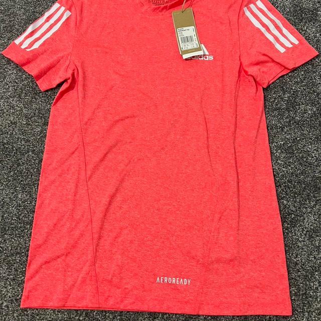 Adidas Women's T-shirt - Pink - XS on Productcaster.