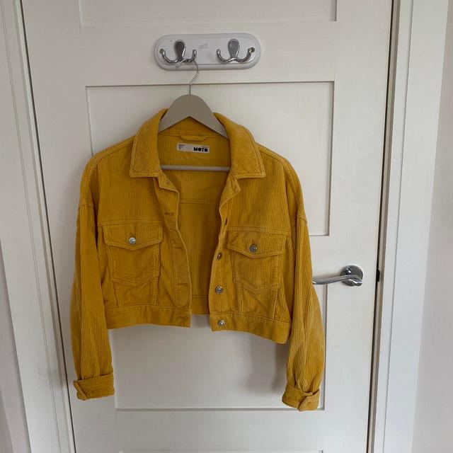 Topshop Women's Shacket Jacket - Yellow - UK 8 on Productcaster.