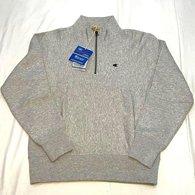 Champion Men's Sweatshirt - Grey - L on Productcaster.