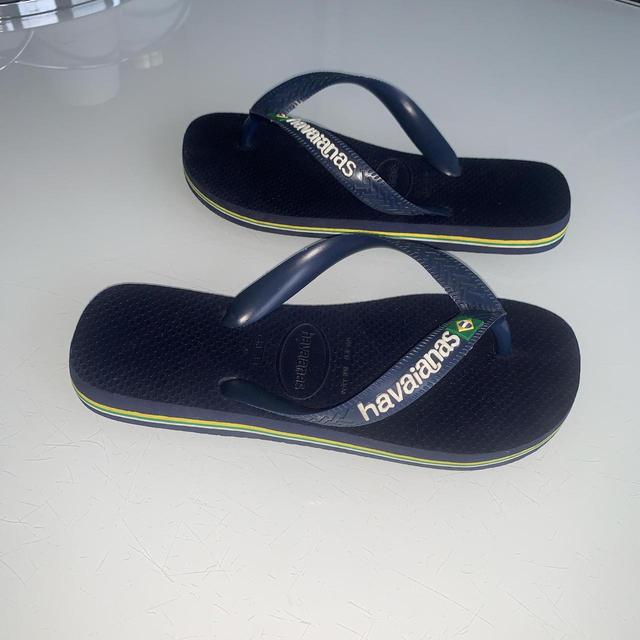 Havaianas Kids' Flip flops - Navy/Blue - 1-1.5 (adult) on Productcaster.