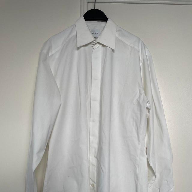 Olympus Men's Shirt - White - L on Productcaster.