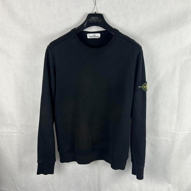 Stone Island Men's Sweatshirt - Black - S on Productcaster.