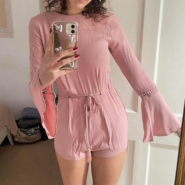 Forever 21 Women's Playsuit - Pink - S on Productcaster.