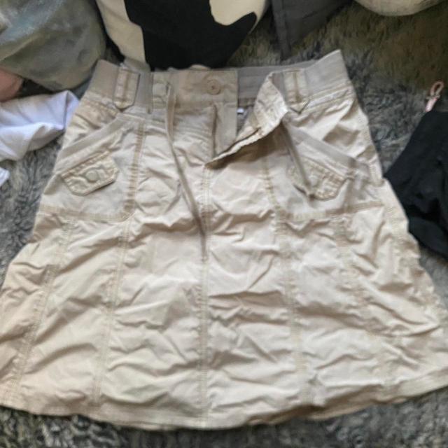 C&A Women's Mini Skirt - Cream - 32" on Productcaster.