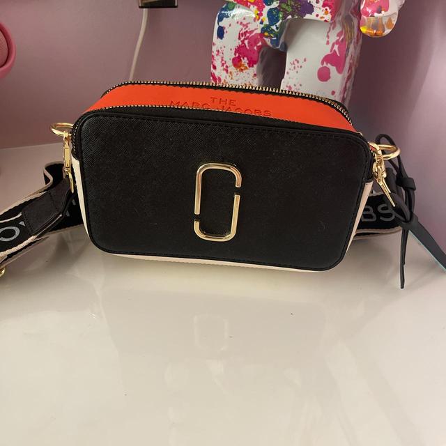 Women's Clutch bags - Black/Orange on Productcaster.