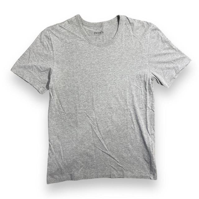 BOSS Men's T-shirt - Grey - S on Productcaster.