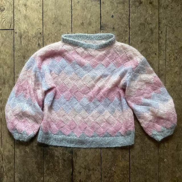 Vintage Women's Jumper - Multi/Pink - 10 on Productcaster.