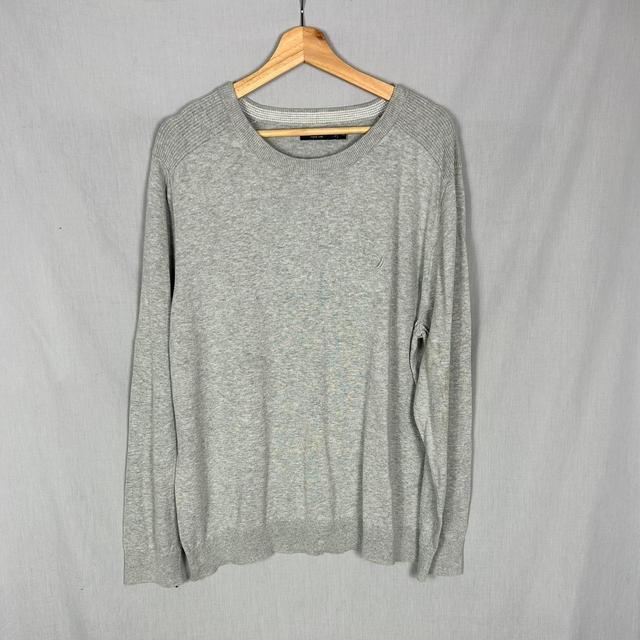 Nautica Men's Jumper - Grey - XL on Productcaster.