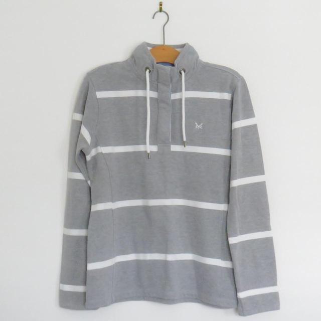 Crew Clothing Company Women's Sweatshirt - Grey - 10 on Productcaster.