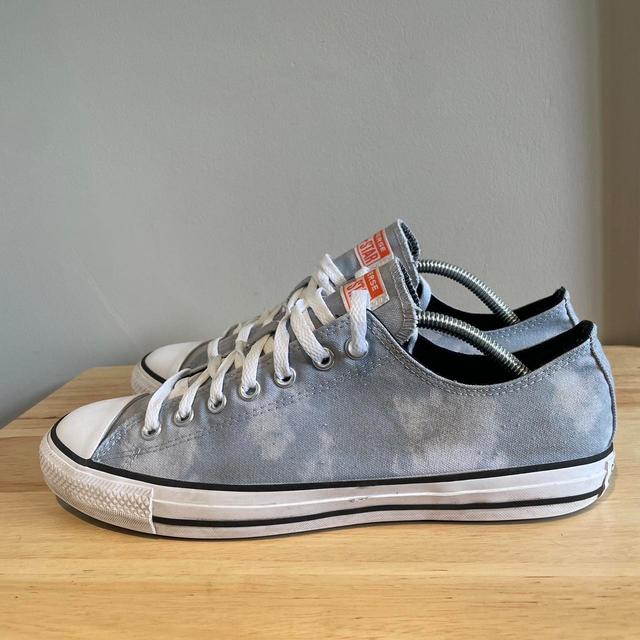 Converse Men's Trainers - Grey/Blue - UK 10 on Productcaster.