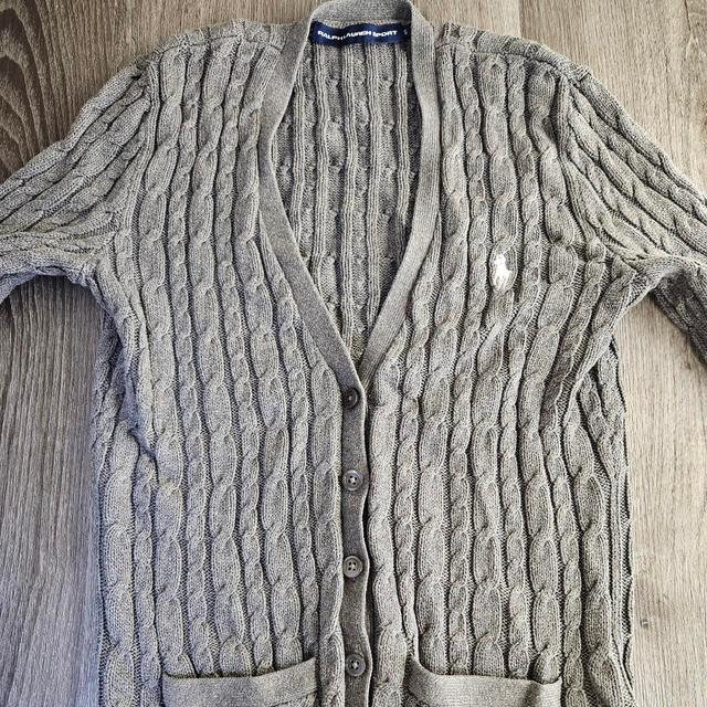 Ralph Lauren Women's Cardigan - Grey - S on Productcaster.