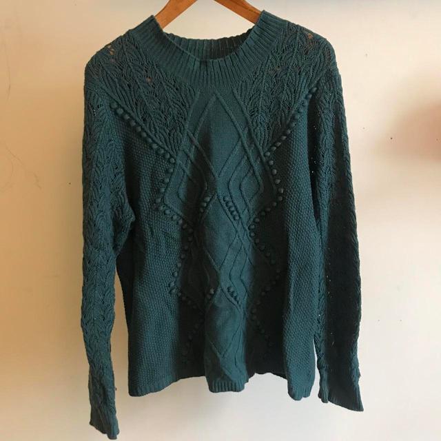 M&Co. Women's Jumper - Blue - 18 on Productcaster.