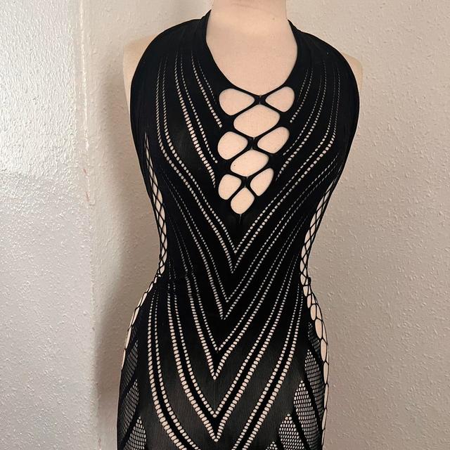 Handmade Women's Pencil Dress - Black - 8 on Productcaster.