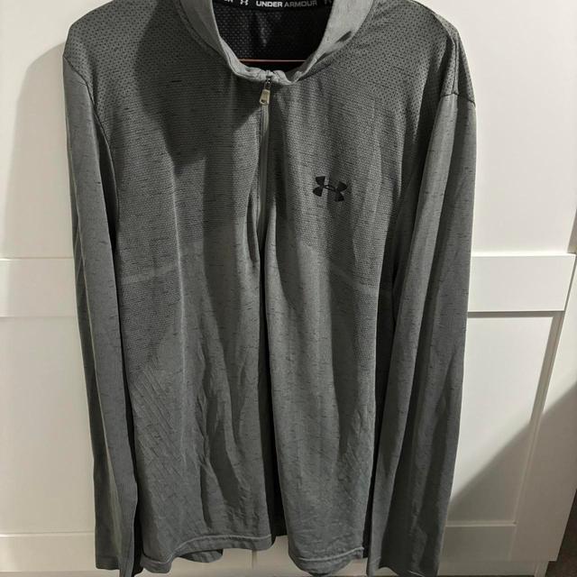 Under Armour Men's Sweatshirt - Grey - XL on Productcaster.