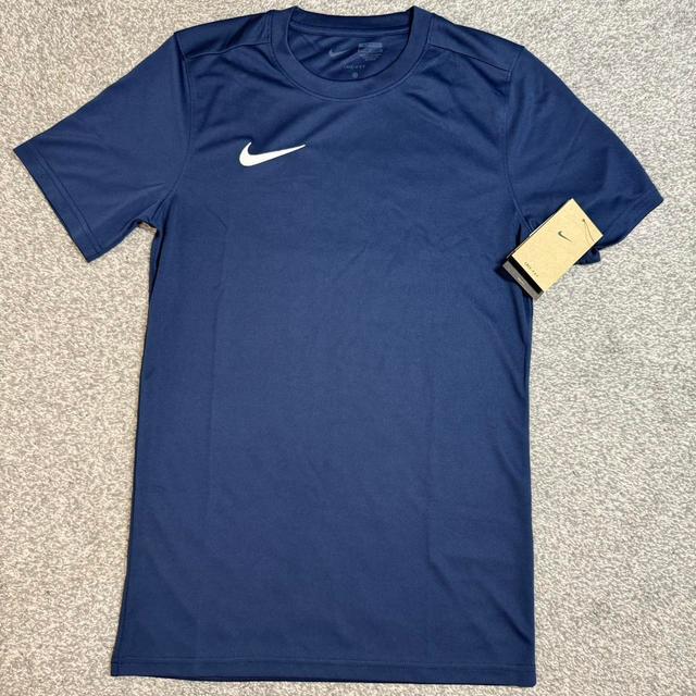 Nike Men's T-shirt - Navy - S on Productcaster.