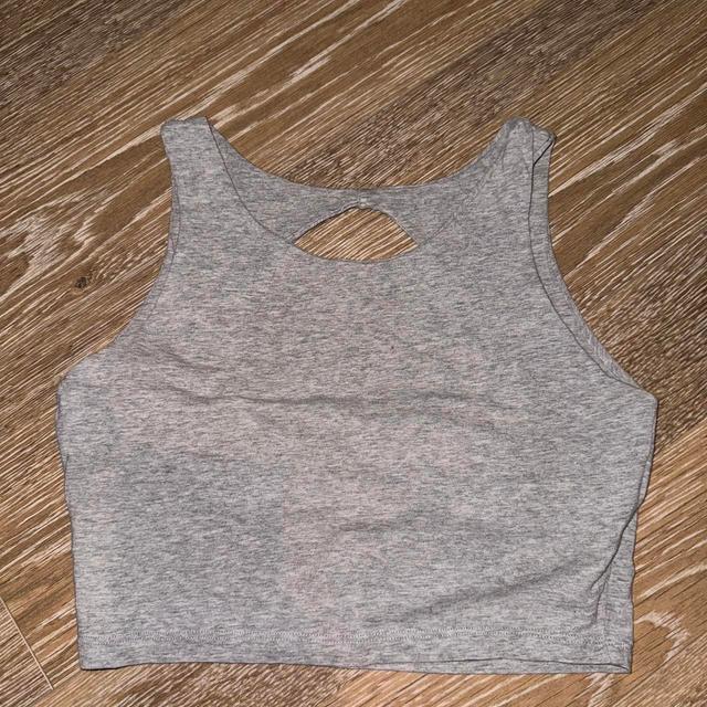 Cotton On Women's Crop top - Grey - S on Productcaster.