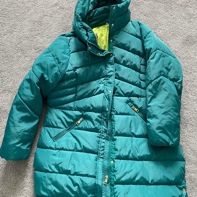 Next Women's Puffer - Green/Blue - UK 20 on Productcaster.